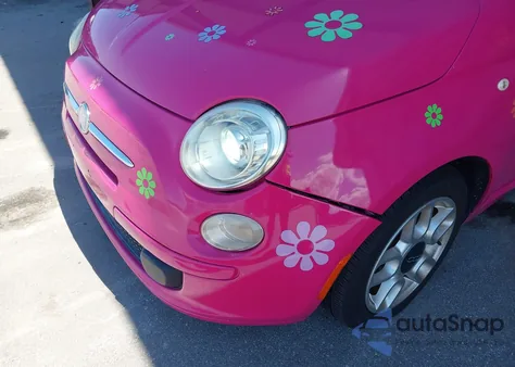 2012 Fiat 500 Pop из США, поврежденный, VIN 3C3CFFAR1CT125208